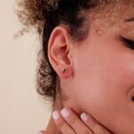 Baguette Black Natural Diamond Studs - Image 3