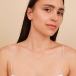 Baguette Natural Diamond Bar Necklace - Image 5
