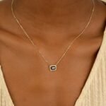 Blue Sapphire Diamond Necklace - 图片 5