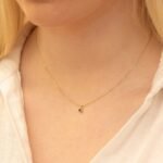 Blue Topaz Charm Necklace - Image 4