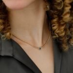 Blue Topaz Cuban Chain Necklace - Image 5