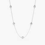 Bold Diamond By The Yard Necklace - 图片 2