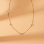 Bold Diamond By The Yard Necklace - 图片 4