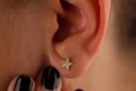 Bold Natural Diamond Star Studs - 图片 3