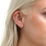 Capital Letter Diamond Studs - Image 5