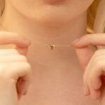 Citrine Heart Necklace - 图片 5