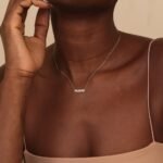 Dainty Block Letter Diamond Name Necklace - Image 7