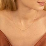 Dainty Circle Of Life Natural Diamond Necklace - 图片 5