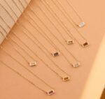 Dainty Citrine Necklace - 图片 6