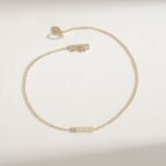 Dainty Diamond Bar Bracelet - Image 5