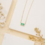 Dainty Emerald Necklace - 图片 6