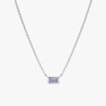 Dainty Moonstone Necklace - 图片 2
