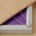 Dainty Moonstone Necklace - 图片 5