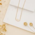 Dainty Solitaire Diamond Eye Necklace - 图片 5
