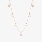 Dainty Star Drop Necklace - 图片 3