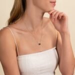 Dark Blue Sapphire Necklace - 图片 4