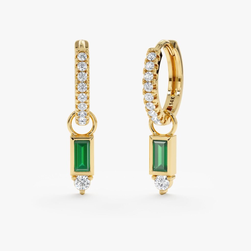 Baguette Gemstone Hugiess