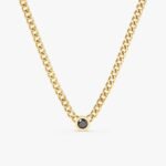 Black Diamond Cuban Chain