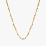 Diamond Cuban Chain Station Necklace
