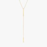 Diamond Lariat Bar Necklace