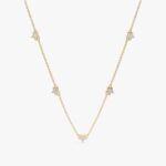 Diamond Star Station Necklace