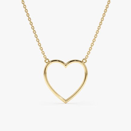 Heart Cut-Out Pendant