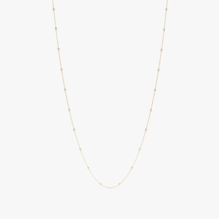 Long Diamond By The Yard Necklace