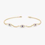 Diamond Eye Station Bracelet
