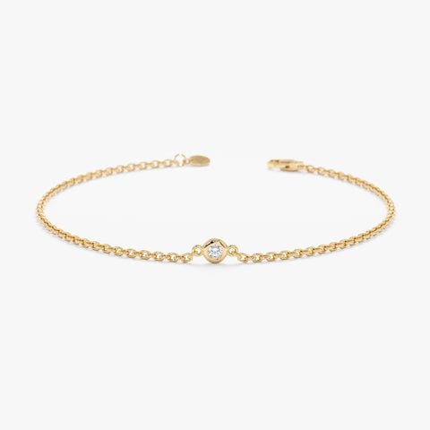 Single Diamond Bracelet