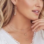 0.05Ct Diamond Bezel Necklace - 图片 4