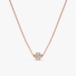 Diamond Ball Necklace - 图片 3