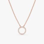 Natural Diamond Circle Of Life Necklace - Image 5