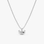 Diamond Eye Lash Necklace - Image 2