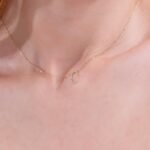 Diamond Hamsa Cutout Necklace - 图片 5