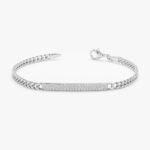 Diamond ID Cuban Chain Bracelet - Image 2