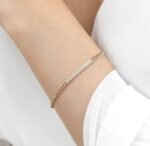 Diamond ID Cuban Chain Bracelet - Image 3