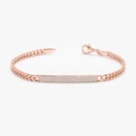 Diamond ID Cuban Chain Bracelet - Image 4