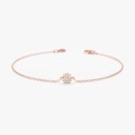 Diamond Initial Bracelet - Image 4