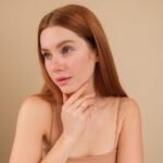 14K Solid Gold Natural Diamond Link Chain Ring - Image 3