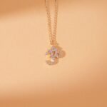 Diamond OM Mantra Necklace - 图片 6