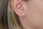 Diamond Saturn Studs - Image 3