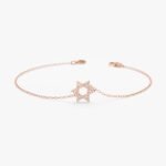 Natural Diamond Star of David Necklace - Image 7