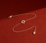 Natural Diamond Star of David Necklace - Image 5