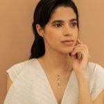Emerald Cut Rose Quartz Necklace - Image 4