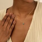 Evil Eye Glass Charm Necklace - 图片 3