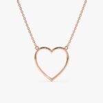 Heart Cut-Out Pendant - 图片 2