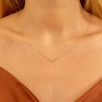 Infinity Natural Diamond Necklace - 图片 5
