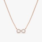 Infinity Natural Diamond Necklace - 图片 3