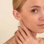 Long Natural Natural Diamond Paperclip Earrings - Image 5
