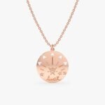 Lucky Star Diamond Coin Necklace - Image 2